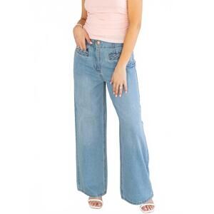 NEW MINKPINK phoebe jeans in blue